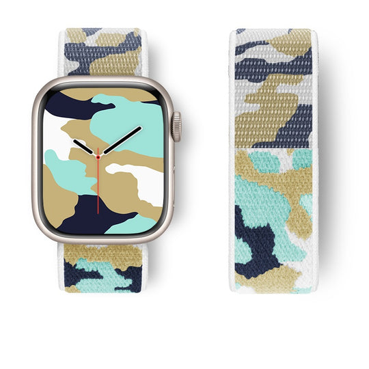 Woven Camouflage Nylon Loop Sports Creative Watch Strap