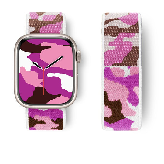 Woven Camouflage Nylon Loop Sports Creative Watch Strap